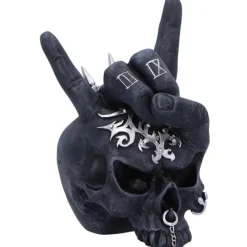 Nemesis Now Horns Up Skull