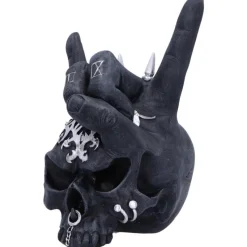 Nemesis Now Horns Up Skull