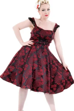 H&R London Red Marie Antoinette Dress (UK8)