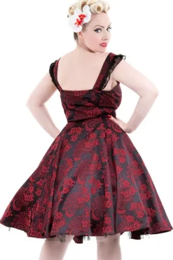 H&R London Red Marie Antoinette Dress (UK8)