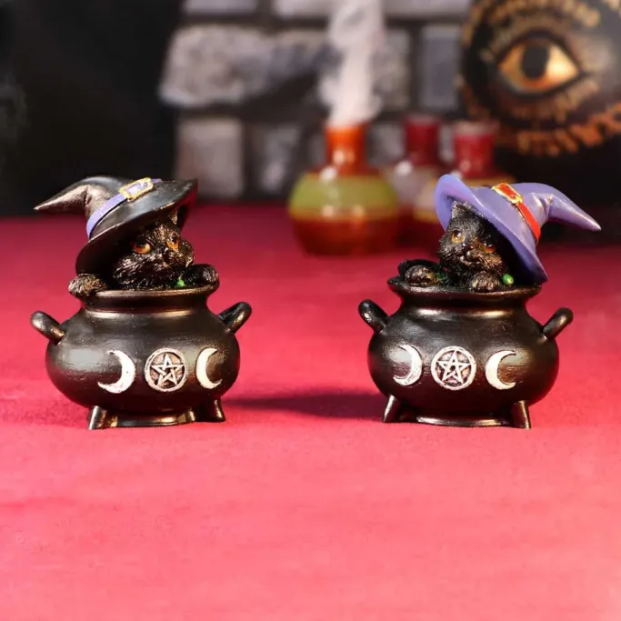 Nemesis Now Hubble and Bubble Witches Cats