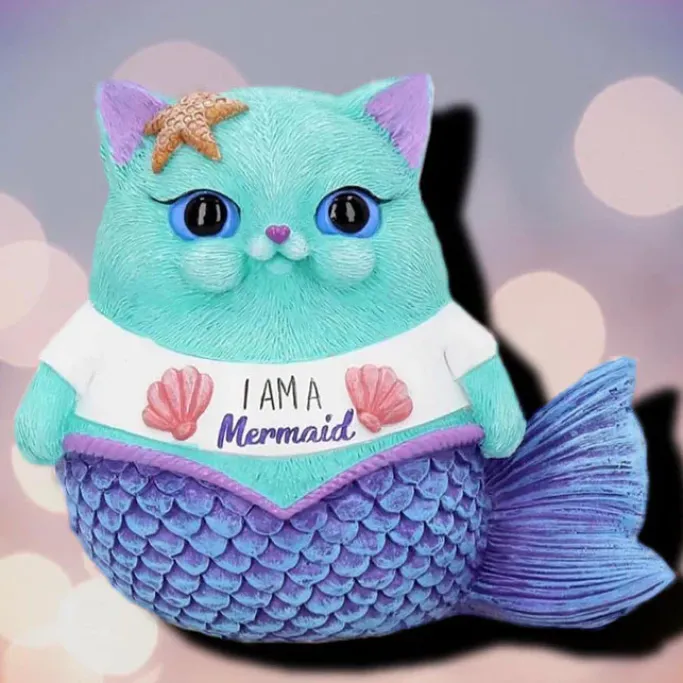 Nemesis Now I am a Mermaid Cat 8.5cm