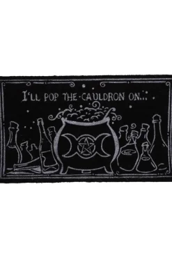 Nemesis Now I'll Pop the Cauldron on Doormat