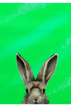 Grind Inquisitive Creatures Hare Glass Chopping Board