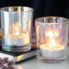 Something Different Iridescent Sun and Moon Votive Candle Holders