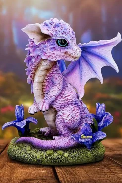 Nemesis Now Iris Flower Dragon Figurine