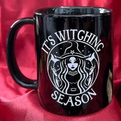 Grind Its Witching Season Black Mug