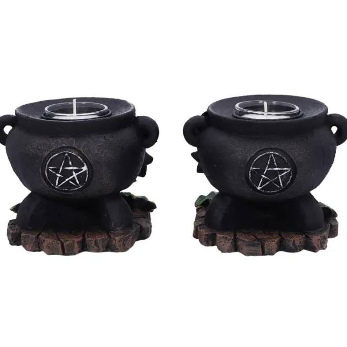 Nemesis Now Ivy Cauldron Candle Holder