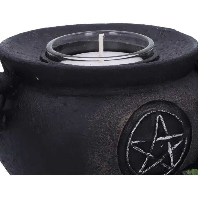 Nemesis Now Ivy Cauldron Candle Holder