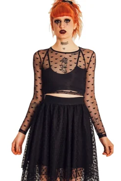 Jawbreaker Heartcore Crop Top