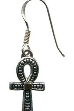 Jewels of Atum Ra Ankh Earrings