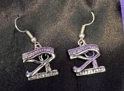 Jewels of Atum Ra Eye of Horus Earrings