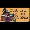Something Different Just Call Me Wicked Smiley Fridge Magnet