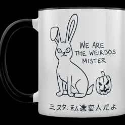 Grind Kawaii Bunny We Are The Weirdos Mister Mug