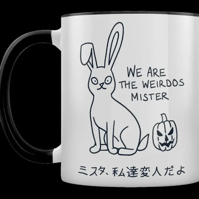 Grind Kawaii Bunny We Are The Weirdos Mister Mug