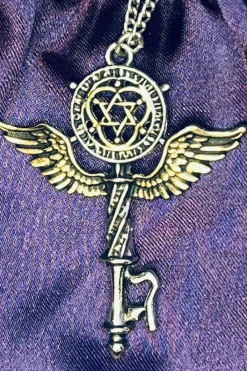Mystic Kabbalah Key of Solomon Necklace