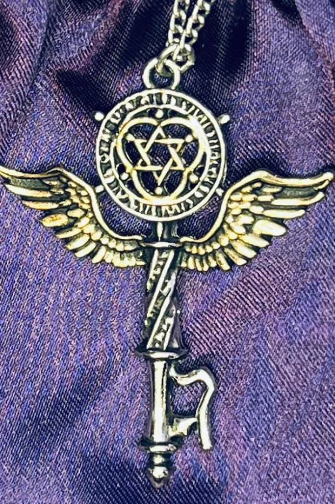 Mystic Kabbalah Key of Solomon Necklace