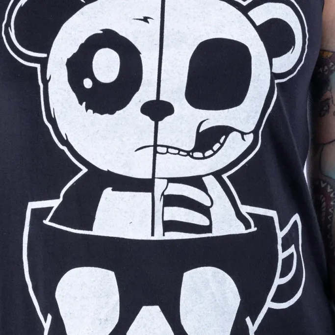 Innocent Clothing Killer Panda Death Coffee Vest