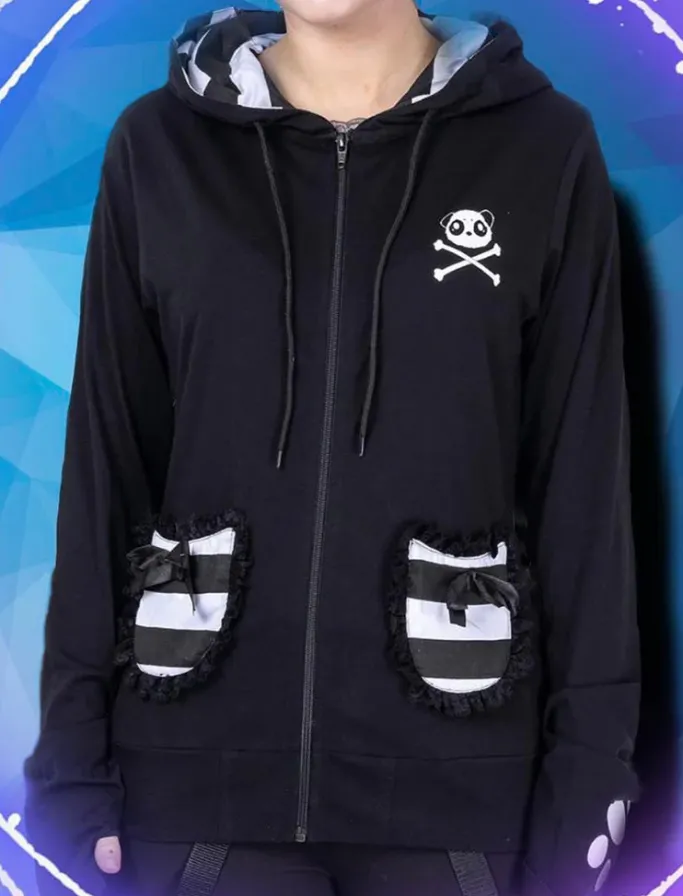 Innocent Clothing Killer Panda KP Frill Hoodie