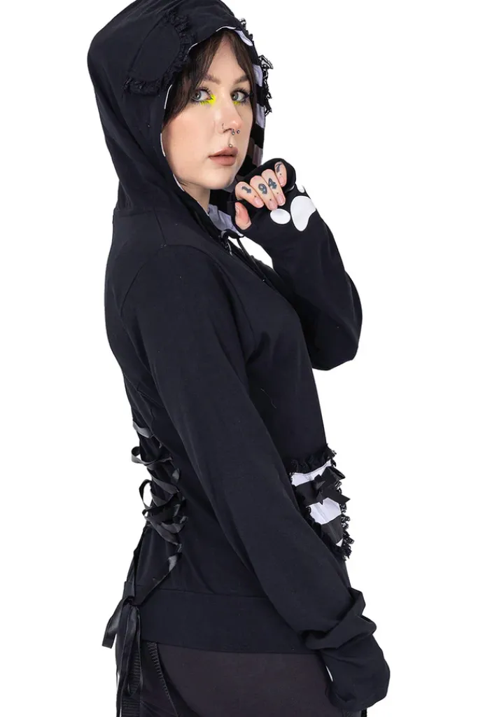 Innocent Clothing Killer Panda KP Frill Hoodie