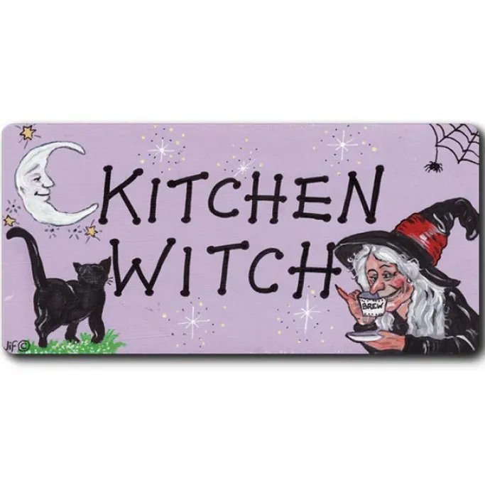 Something Different Kitchen Witch Smiley Fridge Magnet