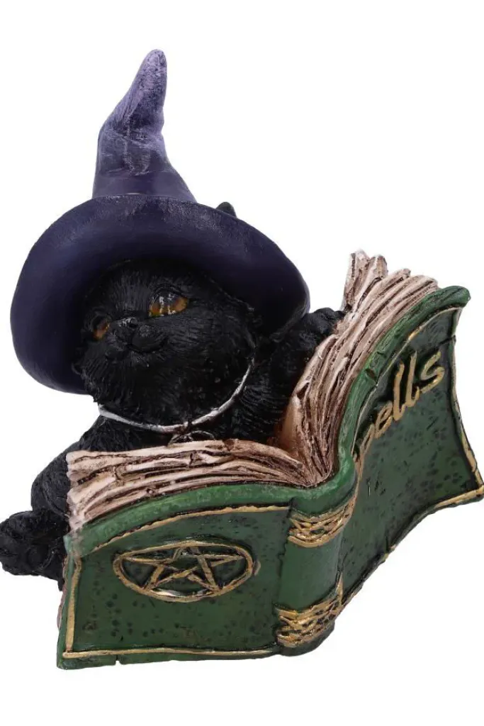 Nemesis Now Kitty's Grimoire Green