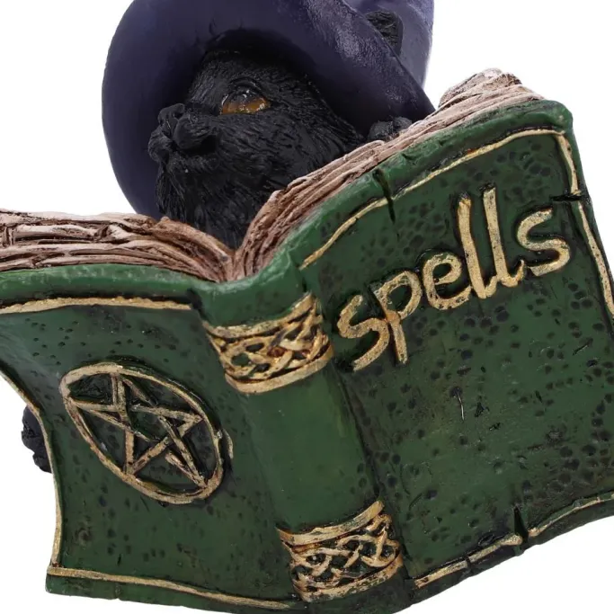 Nemesis Now Kitty's Grimoire Green