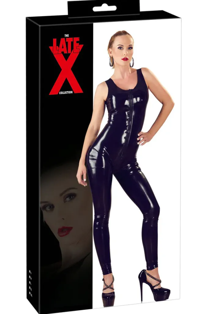 LATE-X Black Catsuit