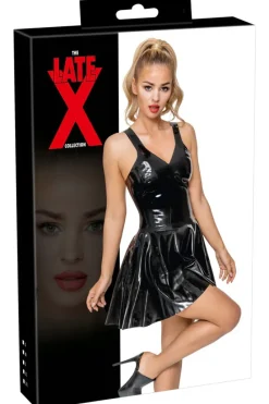 LATE-X Latex Mini Dress