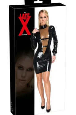 LATE-X Long Sleeve Latex Dress