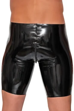 LATE-X Mens Latex Shorts