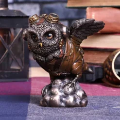 Nemesis Now Learning to Fly Steampunk Owl