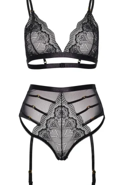 Leg Avenue Lace Bralette Set