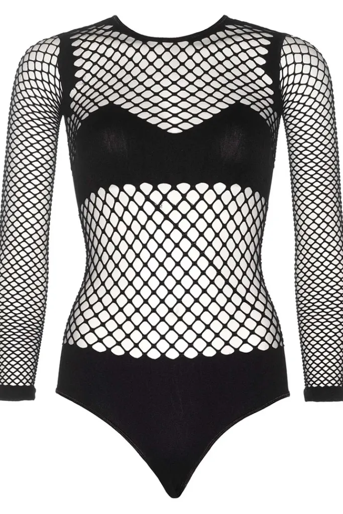Leg Avenue Naughty Kitty Bodysuit (S/M)