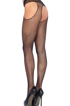 Leg Avenue Plus Size Suspender Pantyhose
