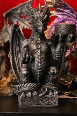Nemesis Now Light Keeper Dragon Candle Holder
