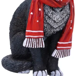 Nemesis Now Lisa Parker Candy Cane Cat Hanging Ornament