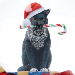 Nemesis Now Lisa Parker Krampuss Cat Snow Globe
