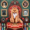 Something Different Lisa Parker Mad About Cats Light Up Canvas