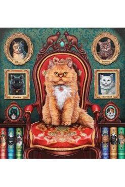 Something Different Lisa Parker Mad About Cats Light Up Canvas