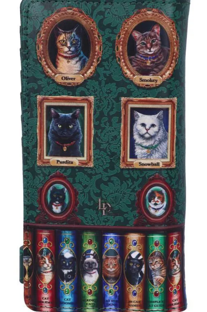 Nemesis Now Lisa Parker Mad About Cats Embossed Purse