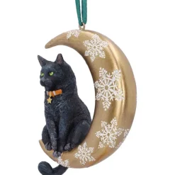 Nemesis Now Lisa Parker Moon Cat Hanging Ornament