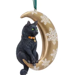 Nemesis Now Lisa Parker Moon Cat Hanging Ornament