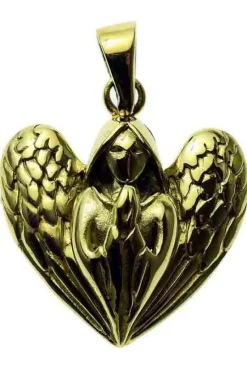 Lisa Parker Jewellery Lisa Parker Praying Angel Pendant Bronze