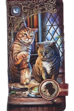 Nemesis Now Lisa Parker Purrlock Holmes Embossed Purse
