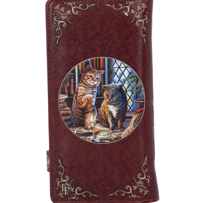 Nemesis Now Lisa Parker Purrlock Holmes Embossed Purse