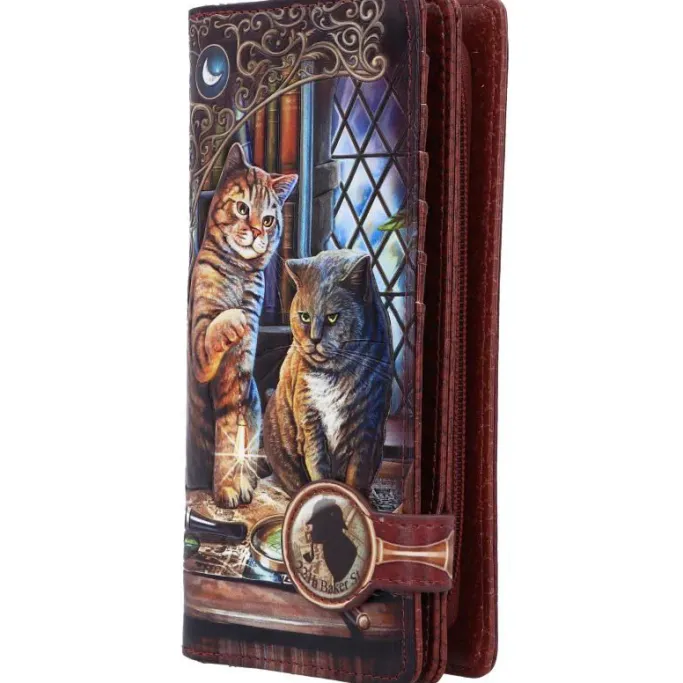 Nemesis Now Lisa Parker Purrlock Holmes Embossed Purse