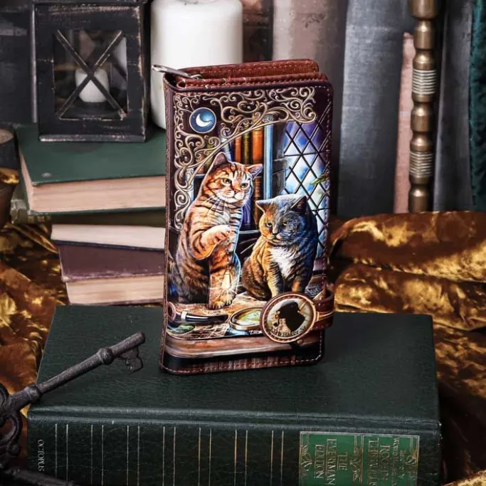 Nemesis Now Lisa Parker Purrlock Holmes Embossed Purse
