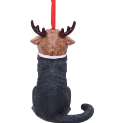 Nemesis Now Lisa Parker Reindeer Cat Hanging Ornament