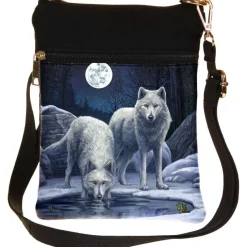 Nemesis Now Lisa Parker Warriors Of Winter Wolf Shoulder Bag